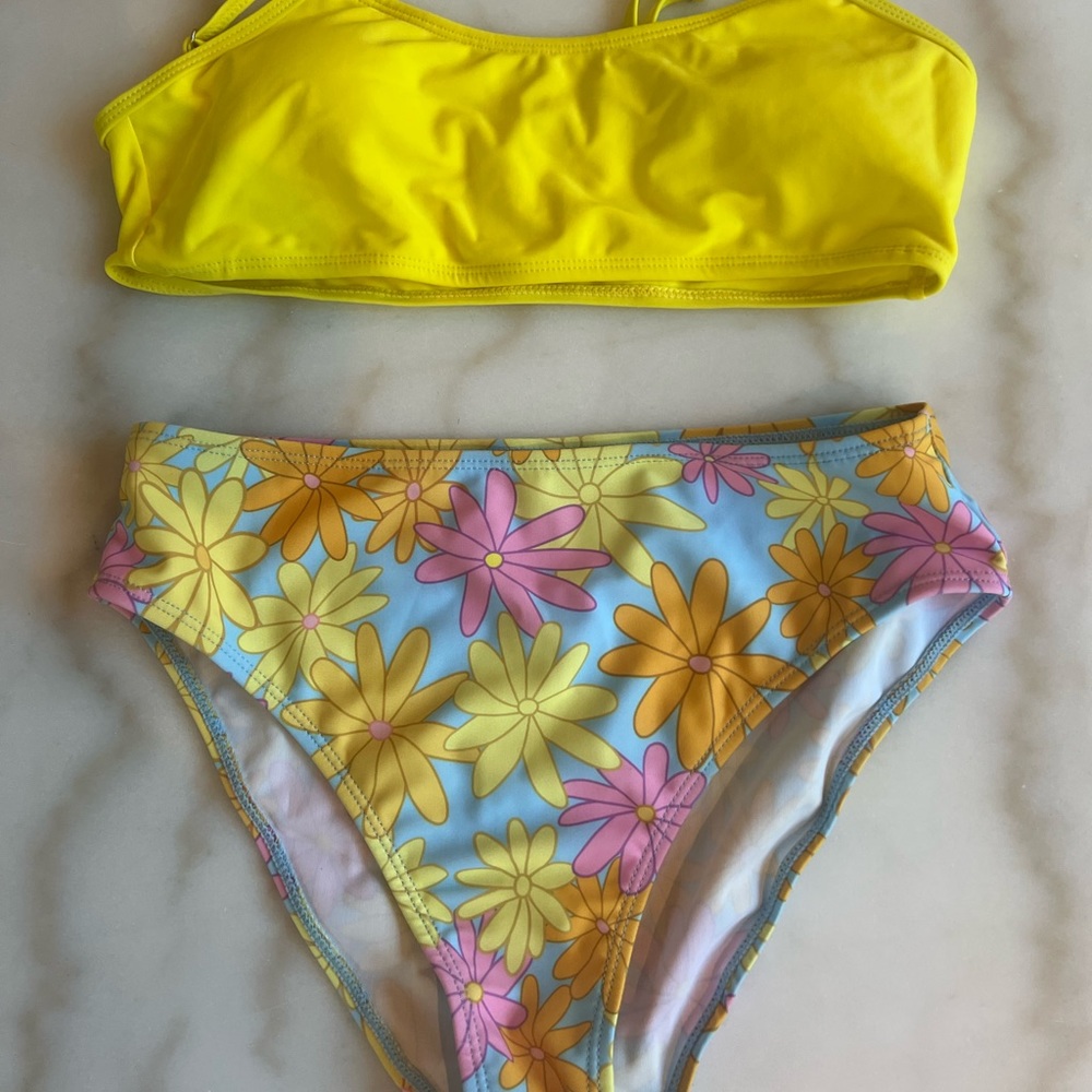 girls swimsuit with skirt